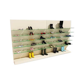 Glass Shoe Racks