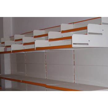 Supermarket Stepped Racks